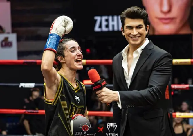 Antoine Pinto in the ring