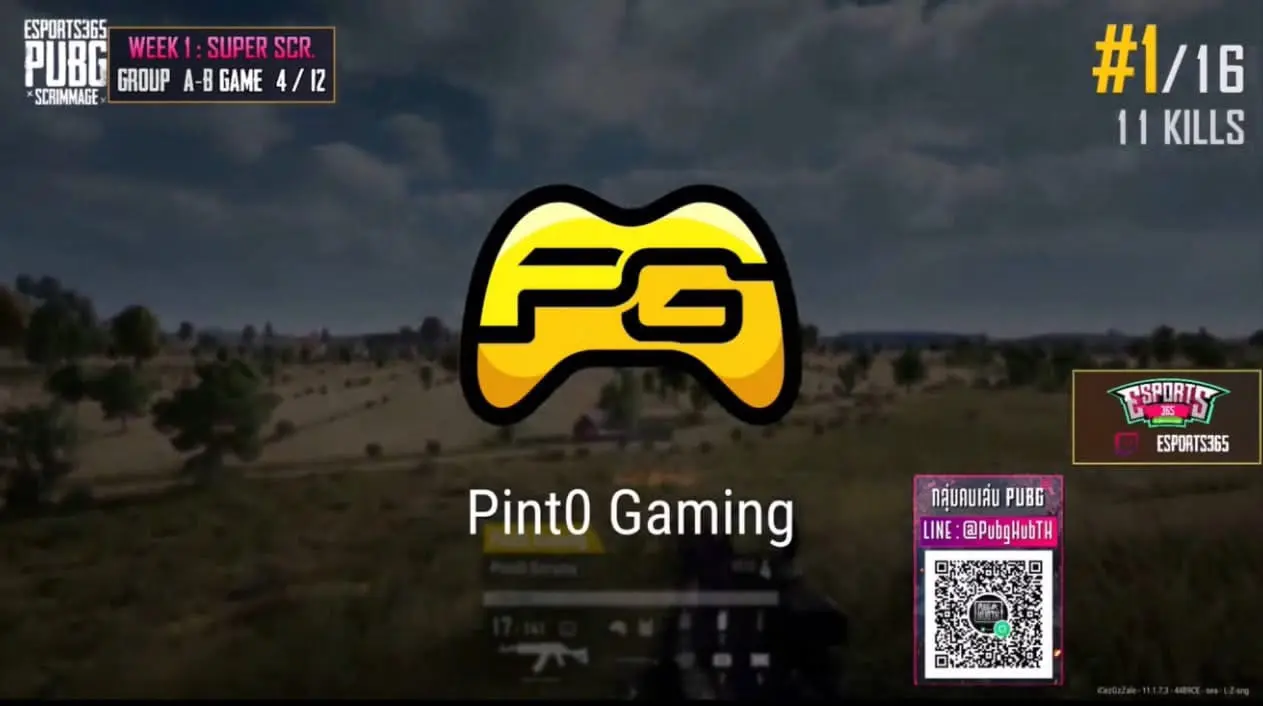 Pinto Gaming PUBG match victory